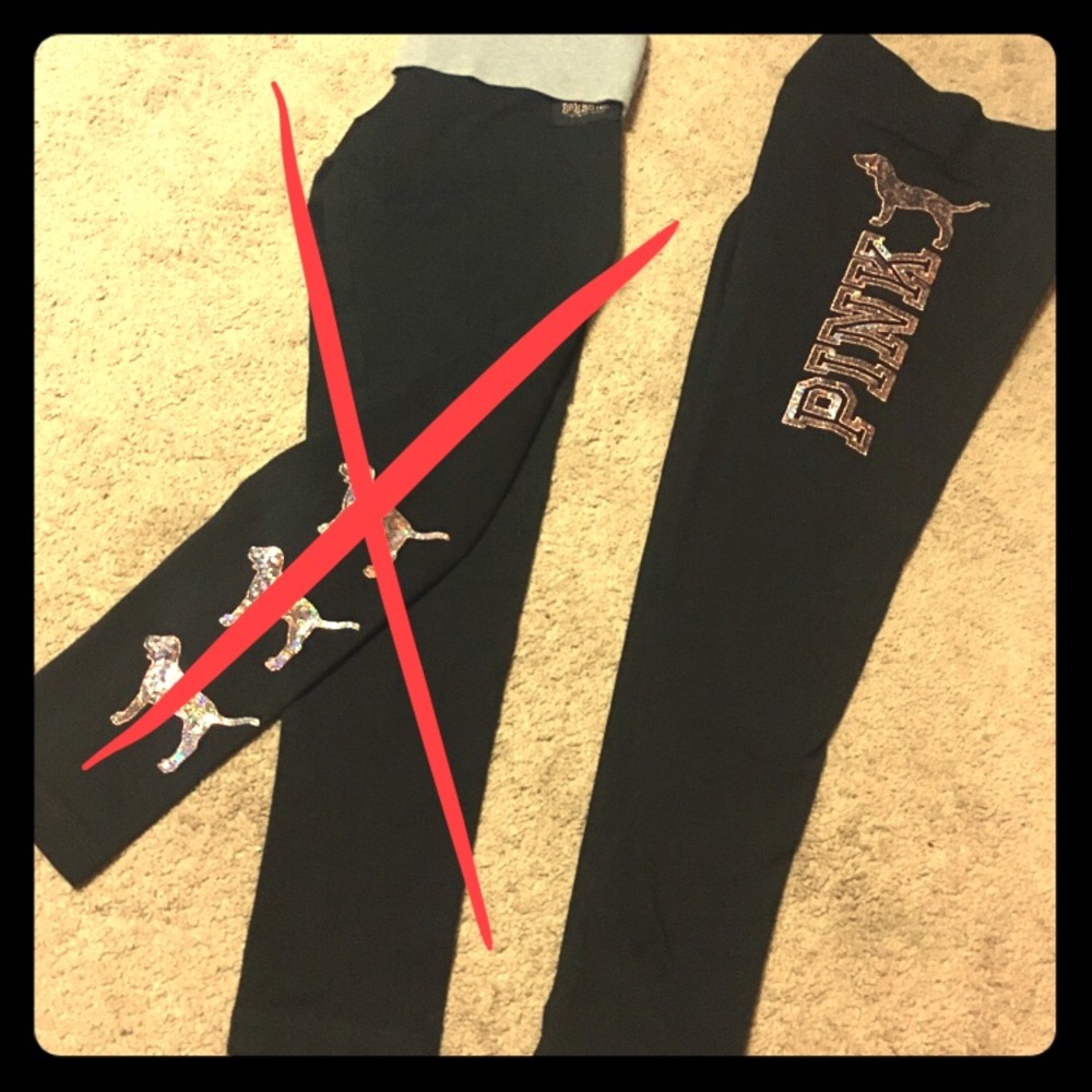 1 PINK Yoga Leggings